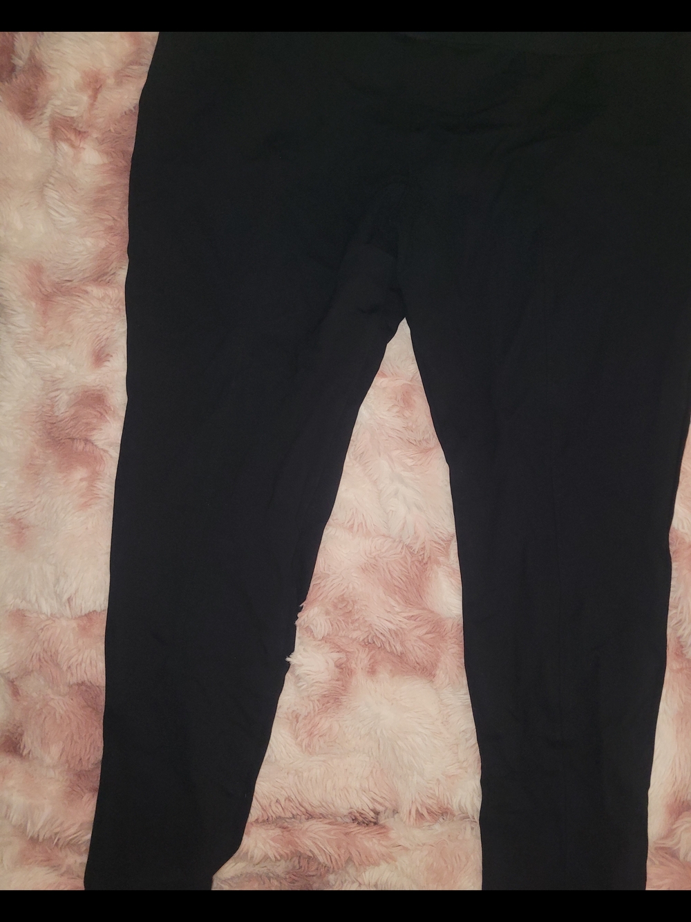Ava & Viv Black Stretchy High-Waist Leggings